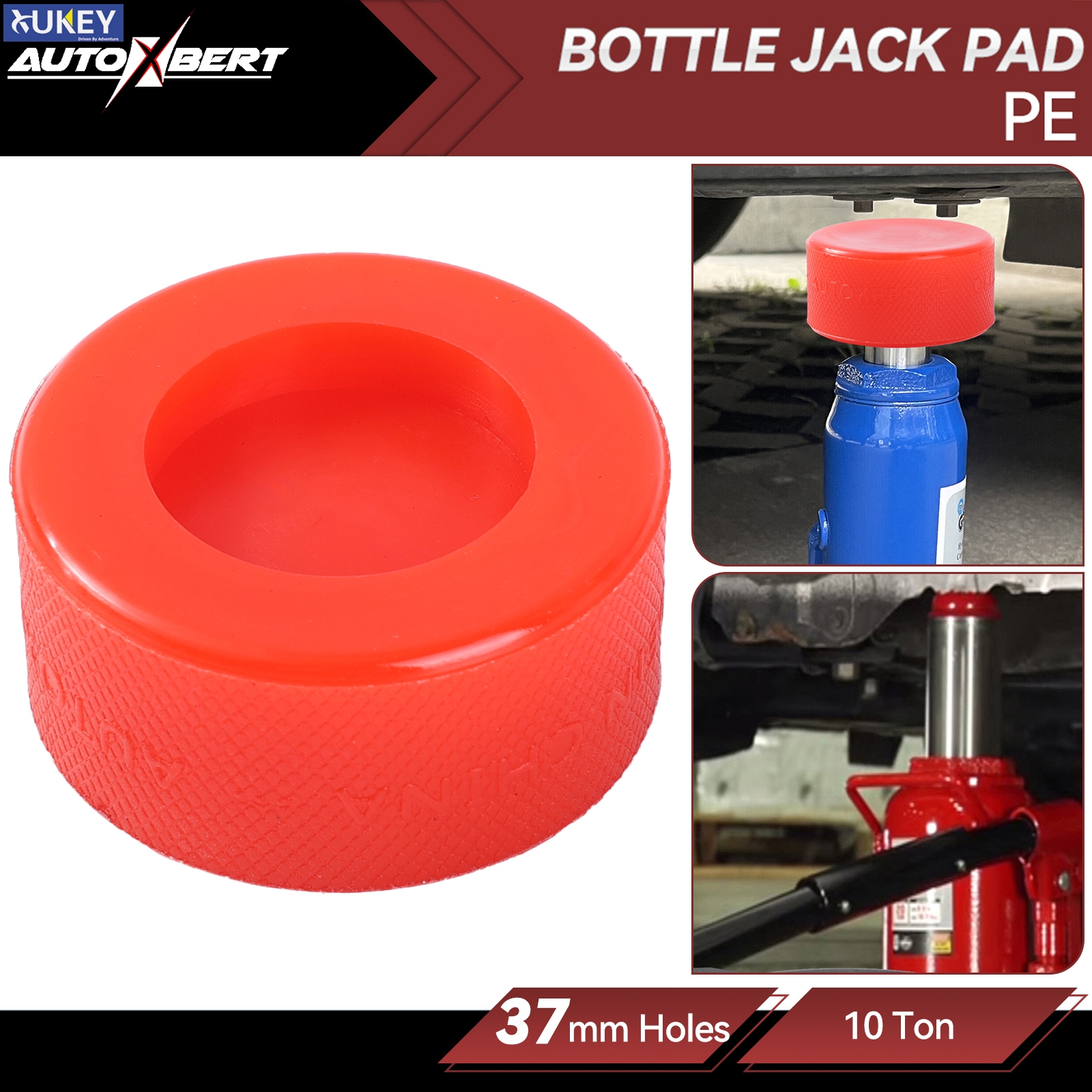 Transmission Jack Adapter - Polyethylene Bottle Jack Pad Protector Adapter
