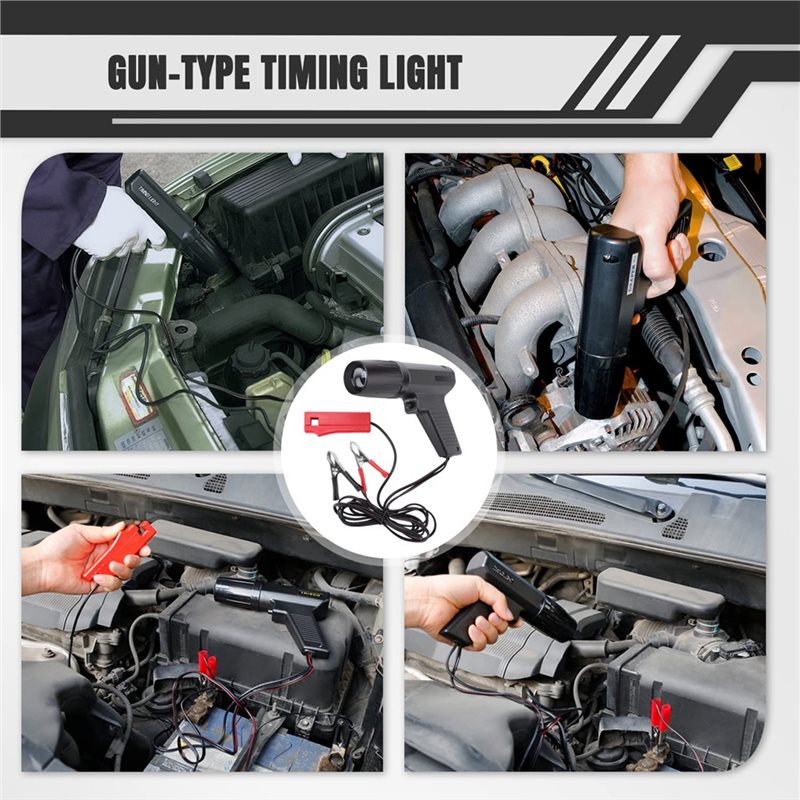 Car Ignition Timing Gun 12V Pe - Timing Light Gun avaliação e preço