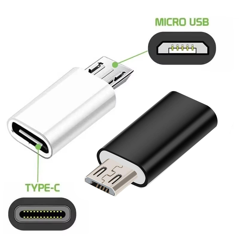 USB Type C Female to Micro USB - Transmission Jack Adapter avaliação e preço