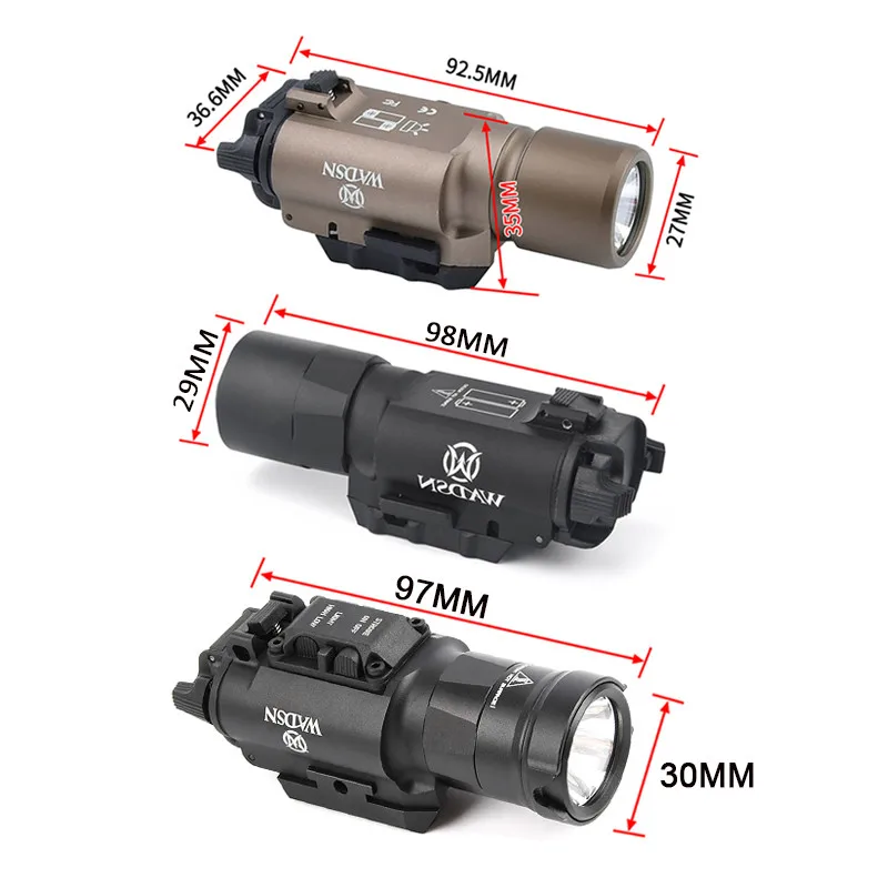 WADSN Tactical XH35 Surefi Fla - Timing Light Gun avaliação e preço