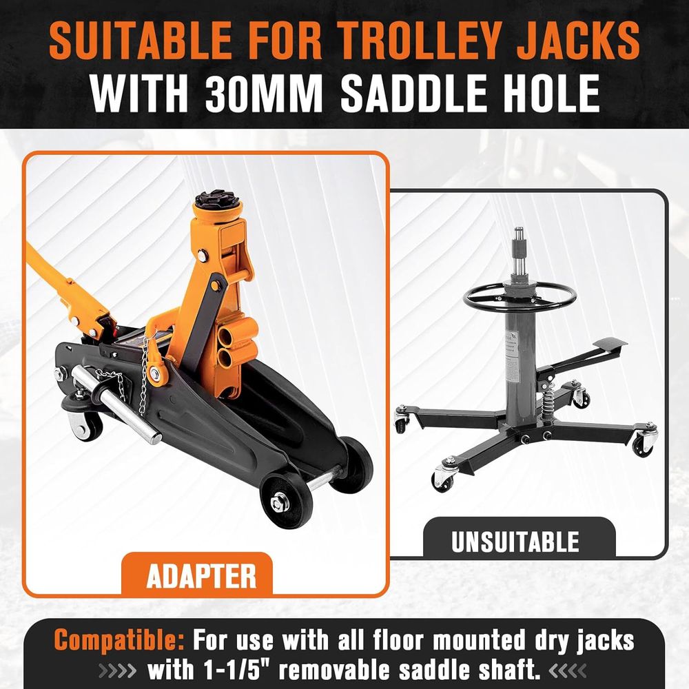 1/2 Ton Capacity Transmission  - Transmission Jack Adapter avaliação e preço