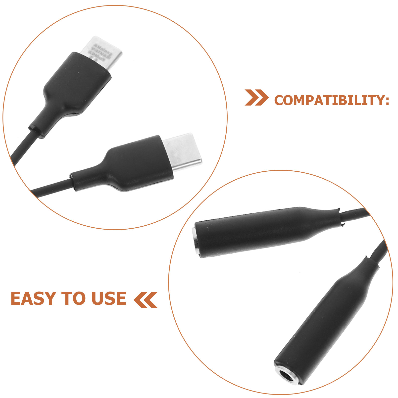 3Pcs USB C to 3.5mm Audio Adap - Transmission Jack Adapter avaliação e preço