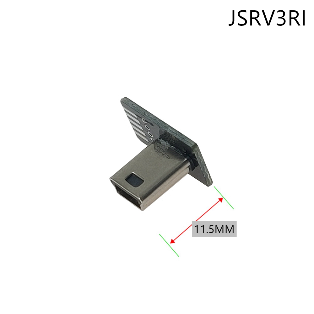 2PCS DIY mini USB 2.0 Male Plu - Transmission Jack Adapter avaliação e preço