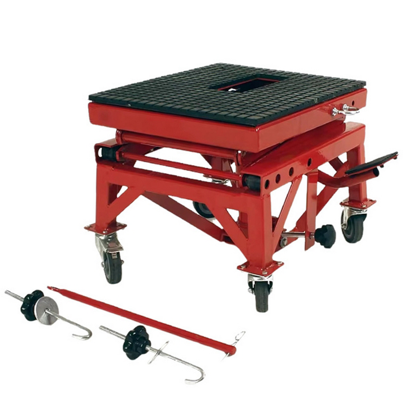 Hydraulic Motorcycle Lift Tabl - Transmission Jack Adapter avaliação e preço