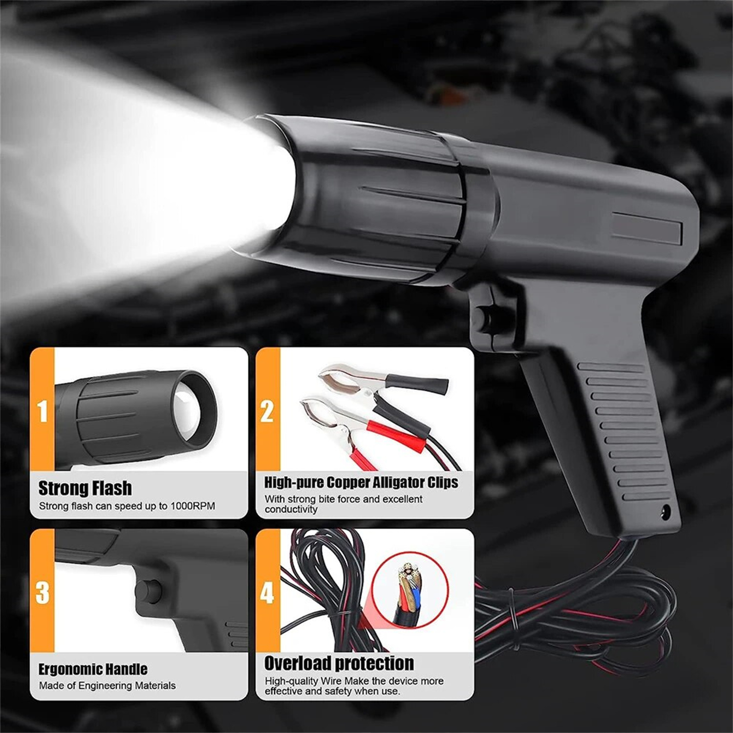 12V Car Ignition Timing Gun St - Timing Light Gun avaliação e preço